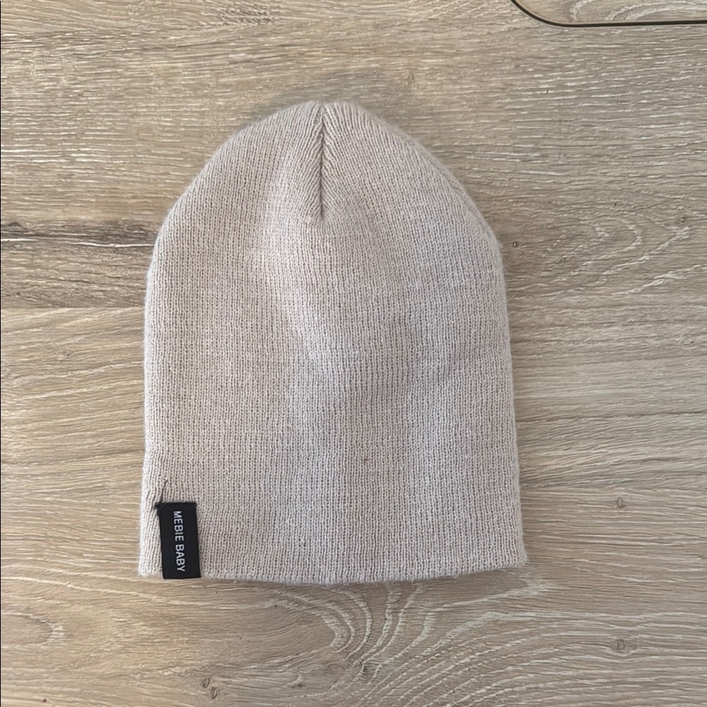 Knit Beanie in Brown SIZE 0-6 MONTHS